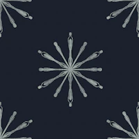 Marine Starburs Greenish Grey Dark tapet