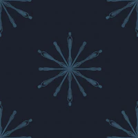 Marine Starburs Indian Teal Dark tapet