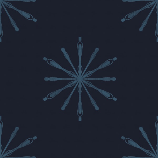 Marine Starburs Indian Teal Dark