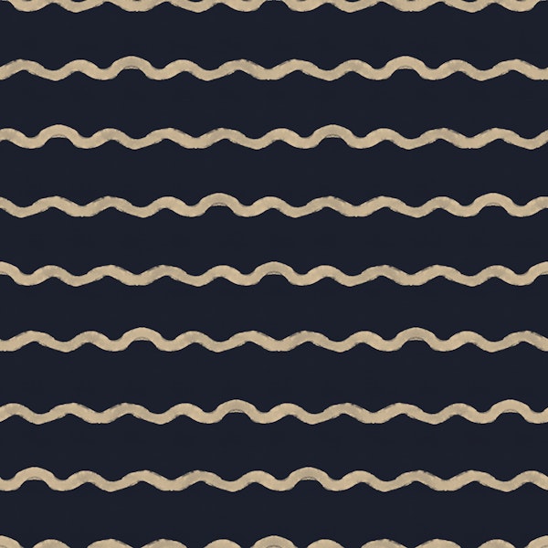 Wavy Waves Lines Sand Dark