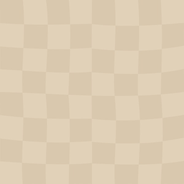 Creamy Latte Checkerboard