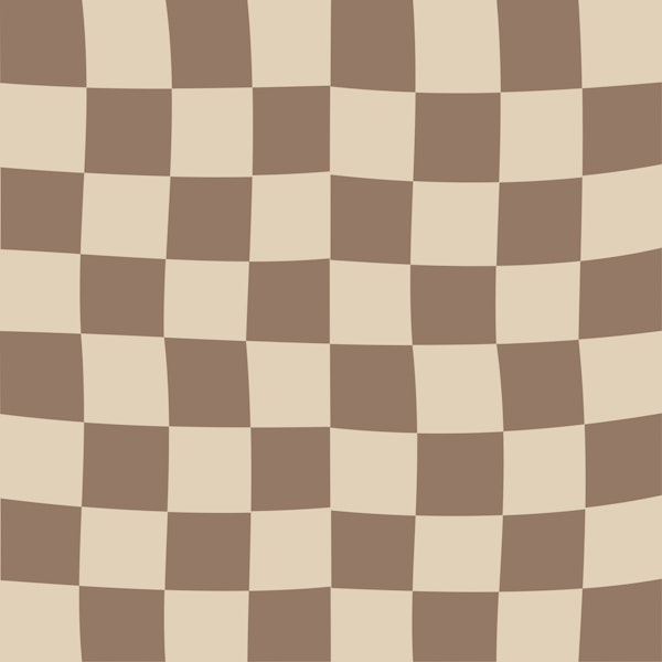 Vintage Cafe Checkerboard