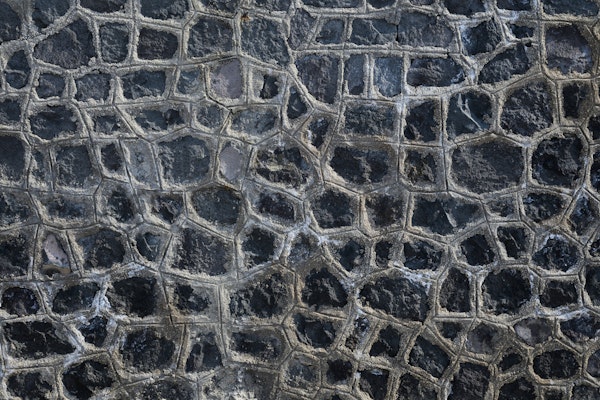 Dark Stone Mosaic Texture Ischia 1