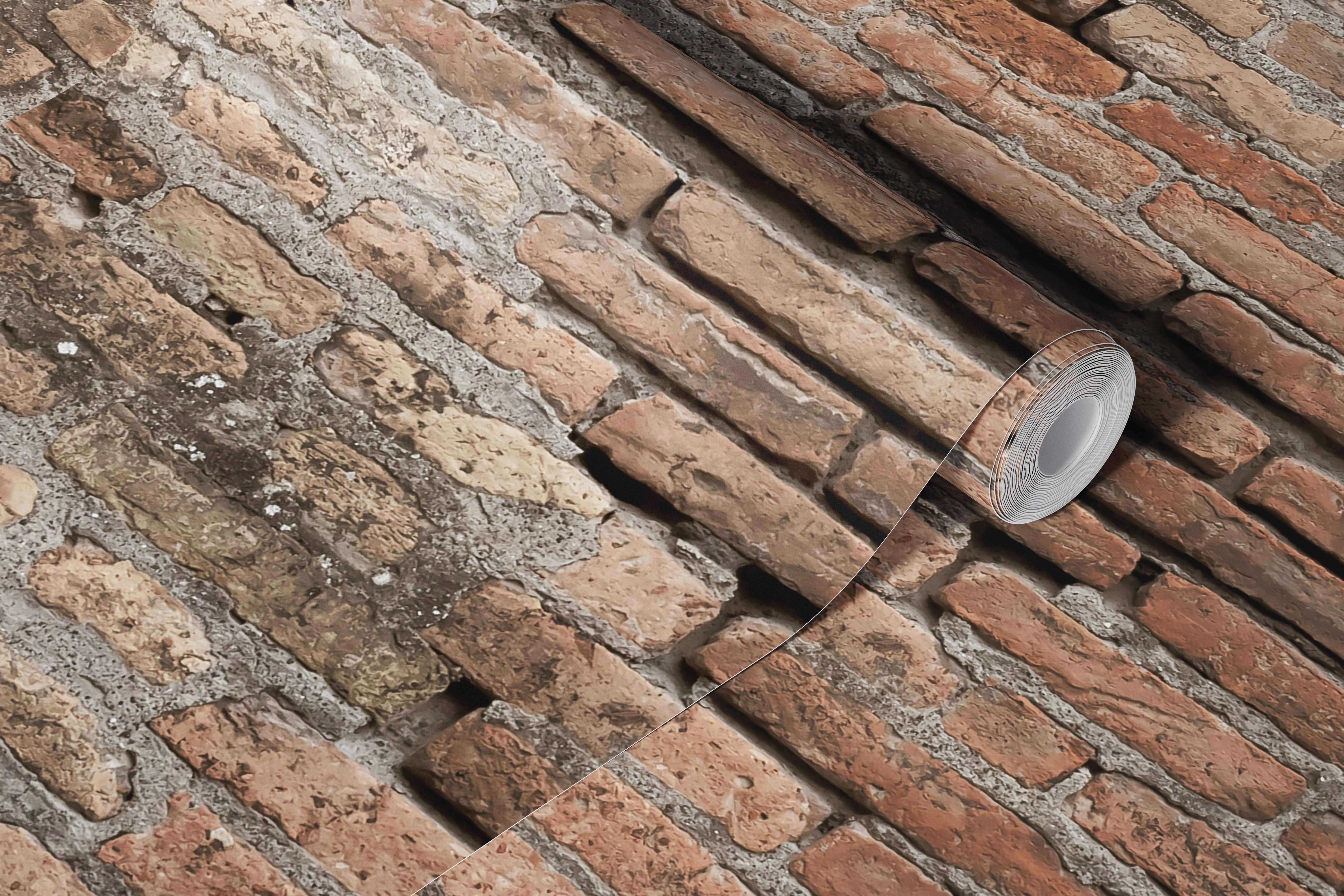 Rustic Napoli Brick Wall 1 tapeta v místnosti
