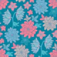 Hellebores Romantic Floral Pink Blue
