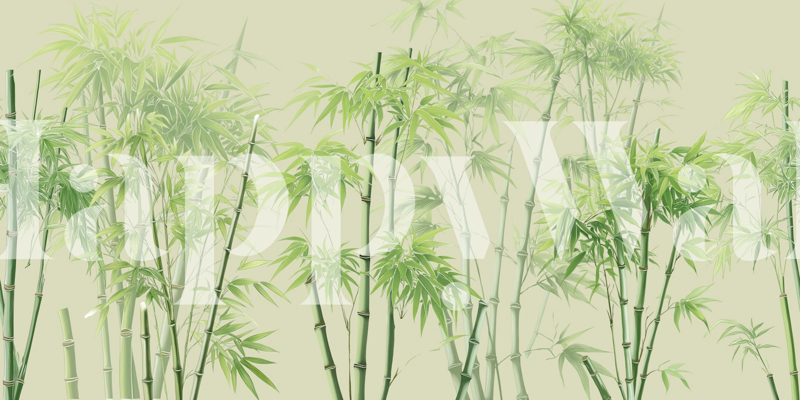 Zen Bamboo Garden tapete