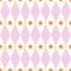 Pastel Argyle and Stars Pattern
