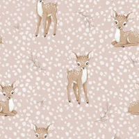 Fawn Freckles - small beige tapet
