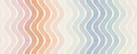 Ombre Multicolour Pastel Wavy Stripe behang
