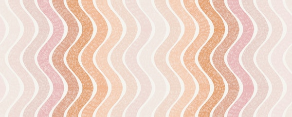 Ombre Pink Pastel Wavy Stripe