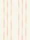 Pastel Peach Wavy Stripes on cream