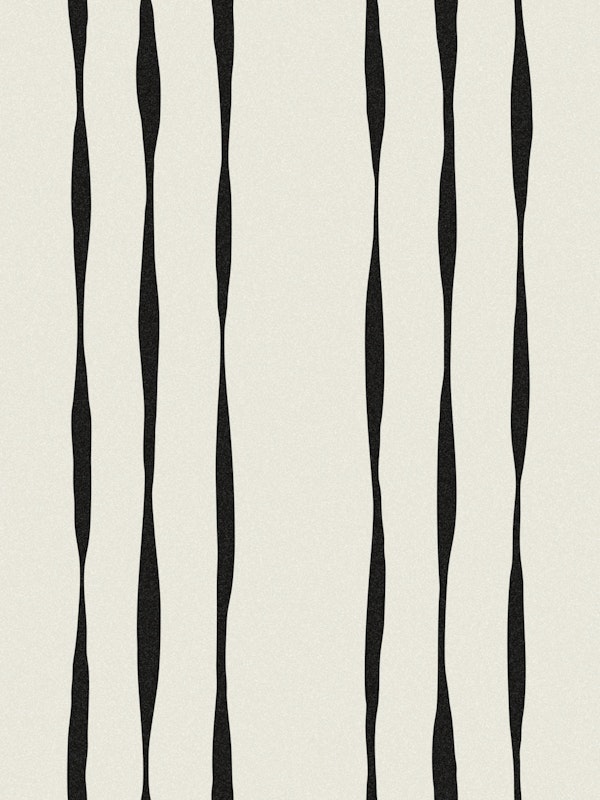 Organic Black Line on beige