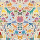 Peace Love and Dinosaurs - cream medium