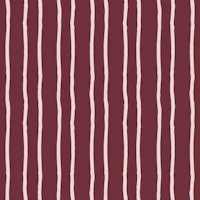 Handpainted irregular stripes burgundy tapet