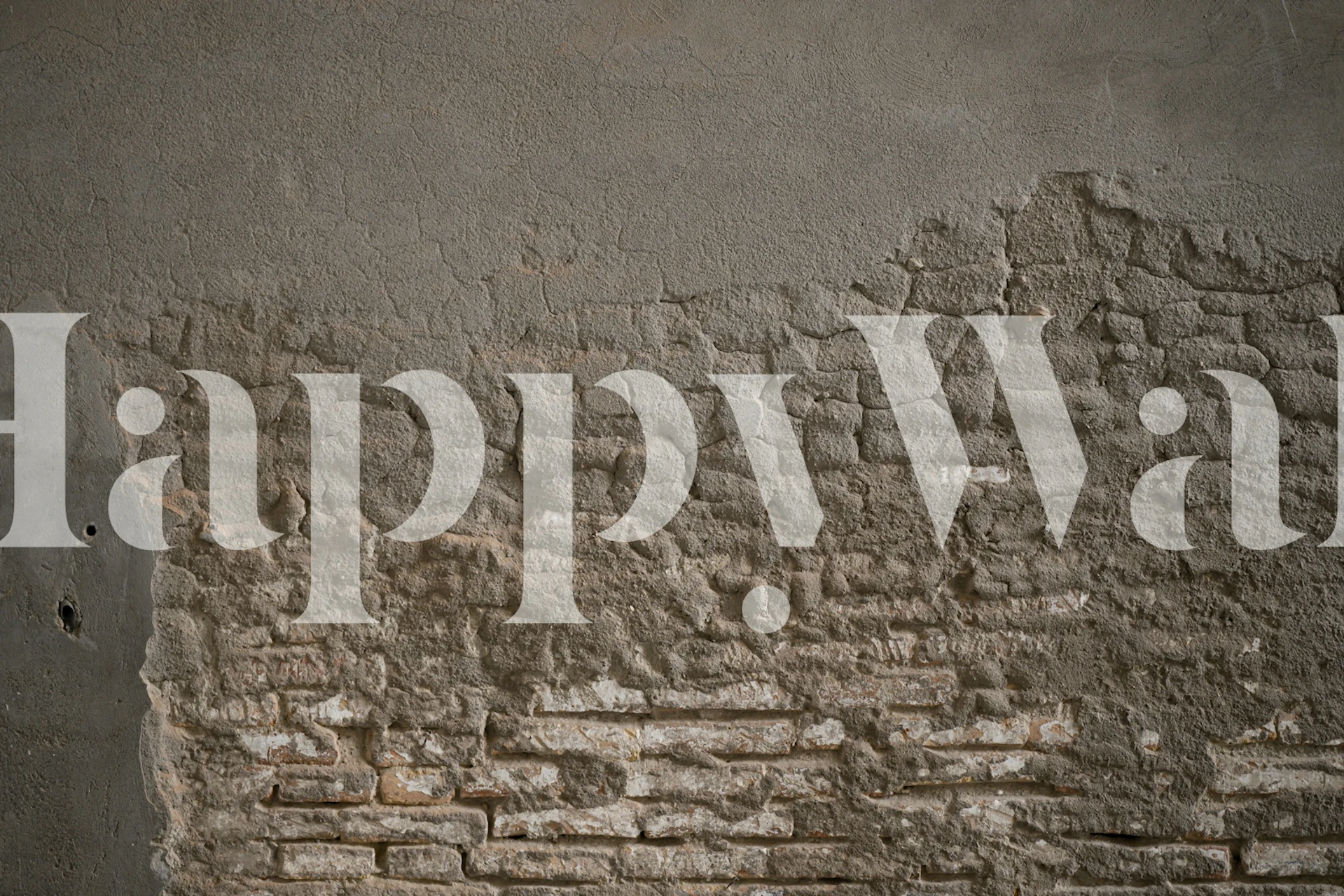 Rustic Napoli Brick Wall 4 tapete