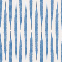 Indigo Watercolor Stripes tapet