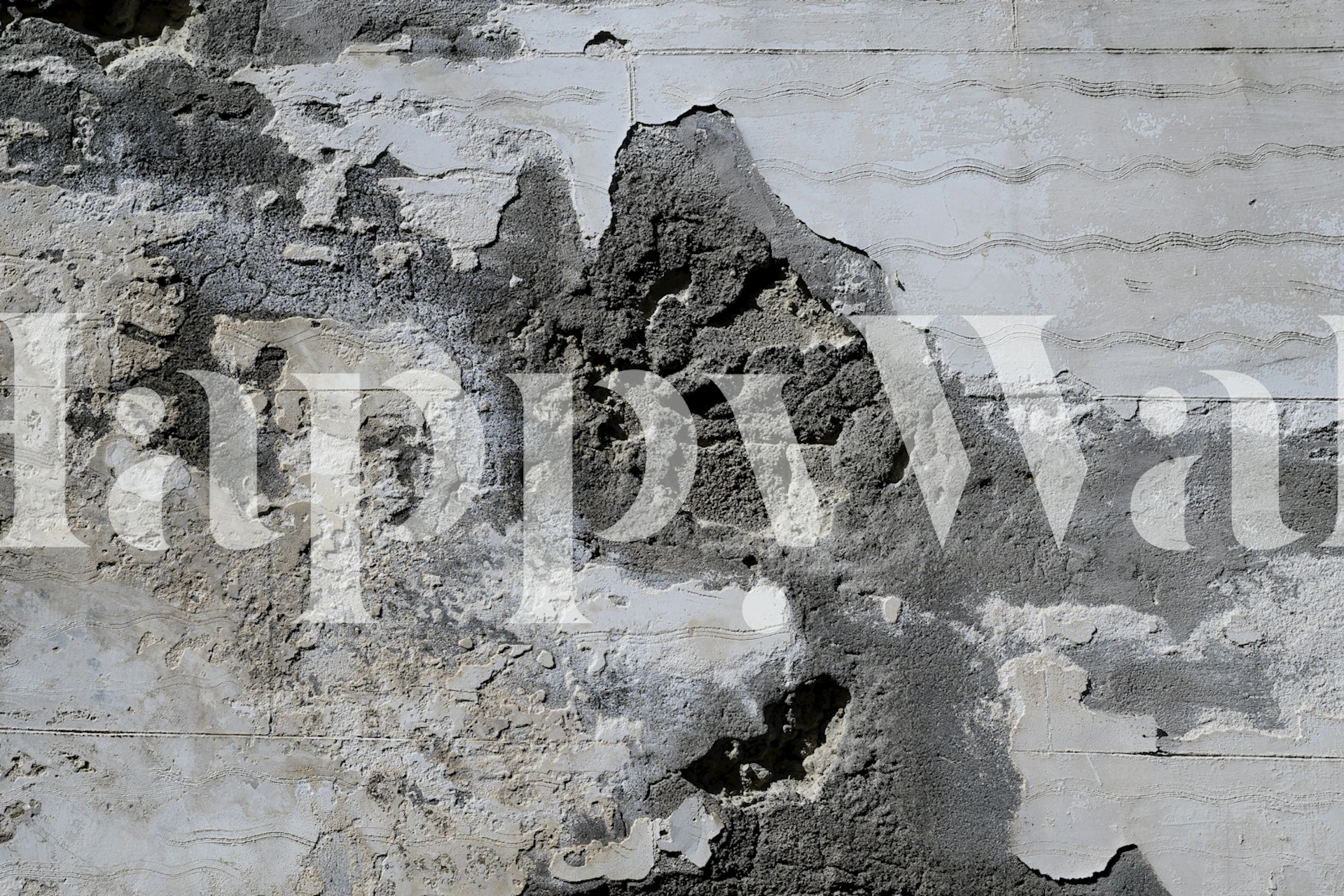 Rustic Napoli Stucco Wavy Wall 1 tapet