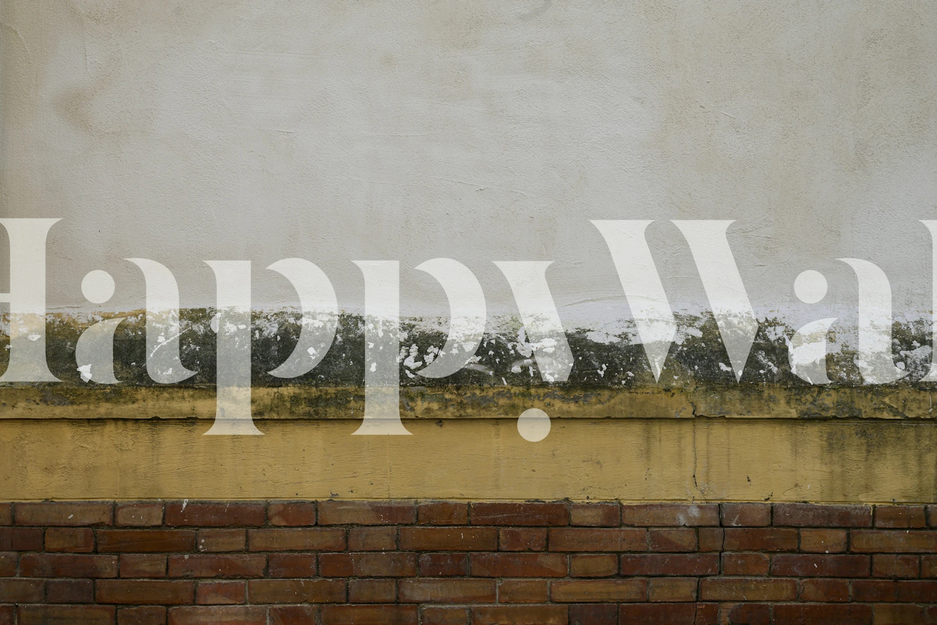 Napoli Rustic Brick and Stucco Surface 1 tapet