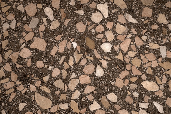 Napoli Mocha Terrazzo Stone Texture 1