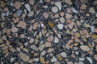 Napoli Midnight Terrazzo Stone Texture 1 wallpaper