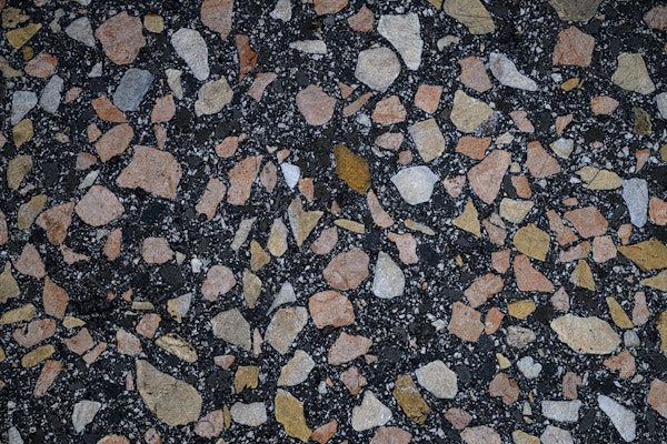 Napoli Midnight Terrazzo Stone Texture 1