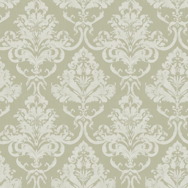 Classic Baroque Damask Sage