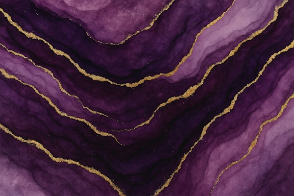 Royal Amethyst Gold Veins