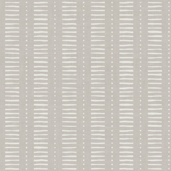 Dots & Dashes Stripe - Warm Grey
