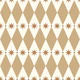 Neutral Argyle & Stars Pattern