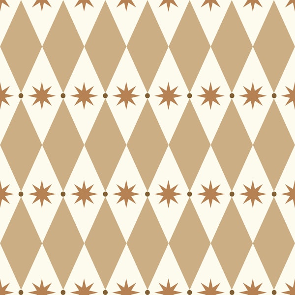 Neutral Argyle & Stars