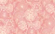 shibori floral Flamingo rose