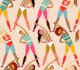 Retro aerobic workout blush