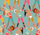 Retro aerobic workout Mint