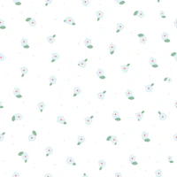 Soft Blue Floral Sprinkle tapeta