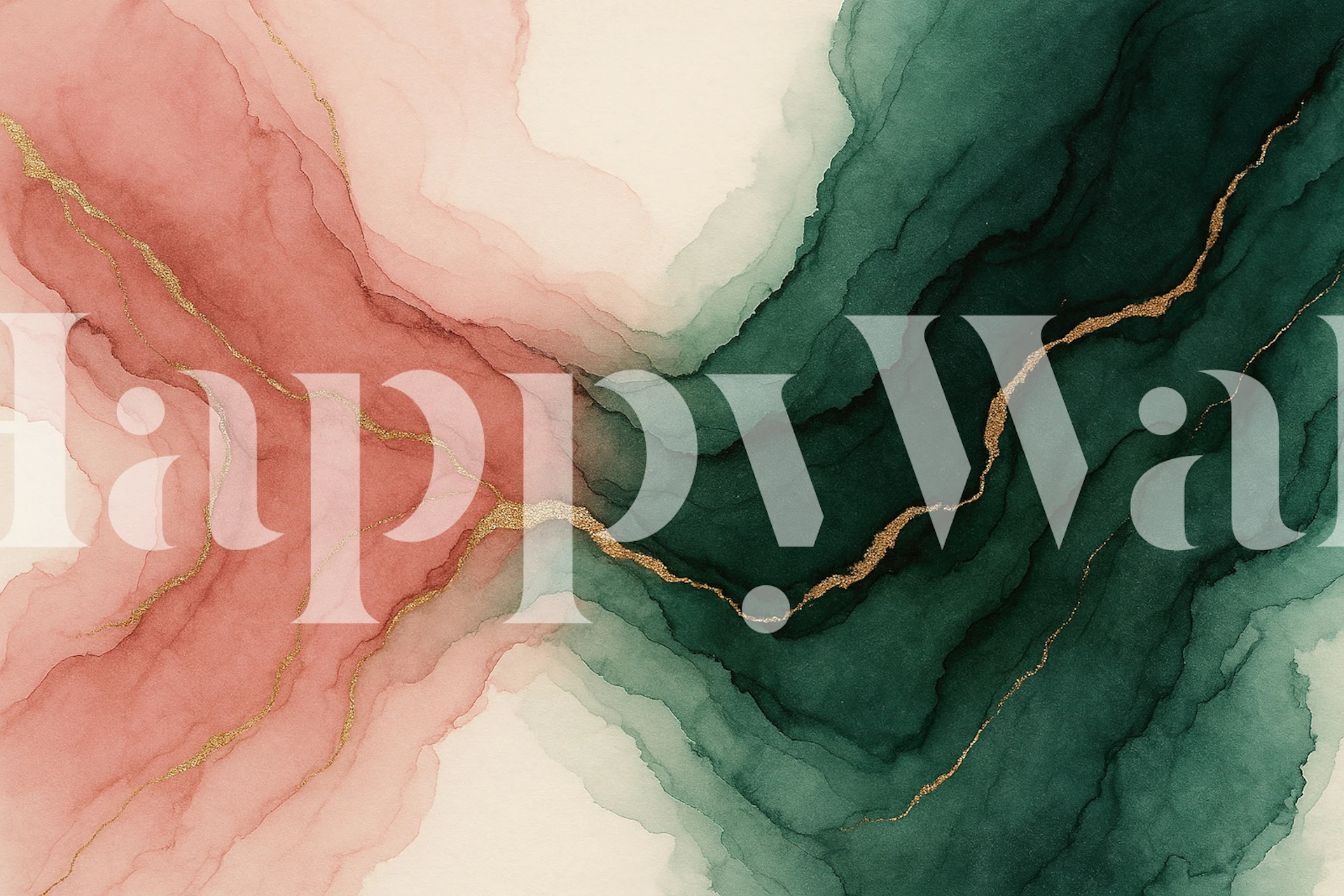 Clay Forest Gold Veins tapet