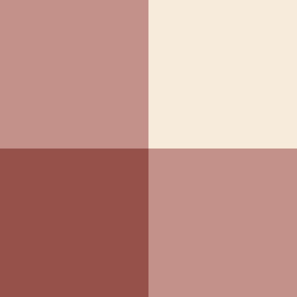 Dusty Rose Gingham Check Pattern