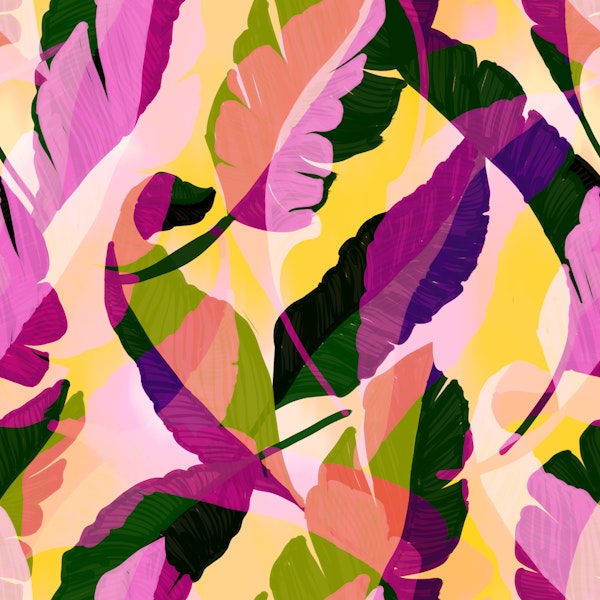 Super Bold Tropical Botanical Sunshine