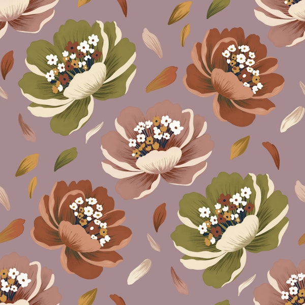Retro Wildflower Bouquet Toss
