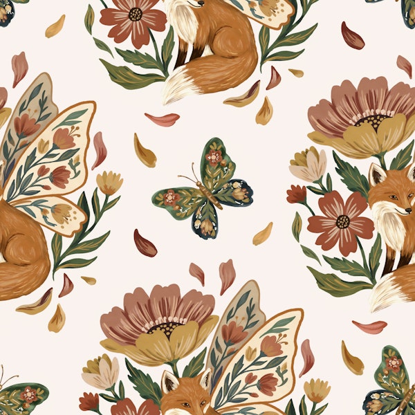 Rustic Foxes in Bloom