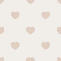 Modern Nursery Hearts - Earthy 2 wallpaper