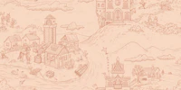 Storybook Kingdom Landscape tapet
