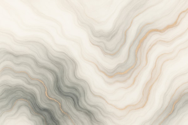 Ivory Gray Gold Veins