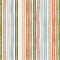 Painted Double Stripes Dream papel de parede