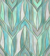 Rhythmic Linework in Textured Seafoam Large