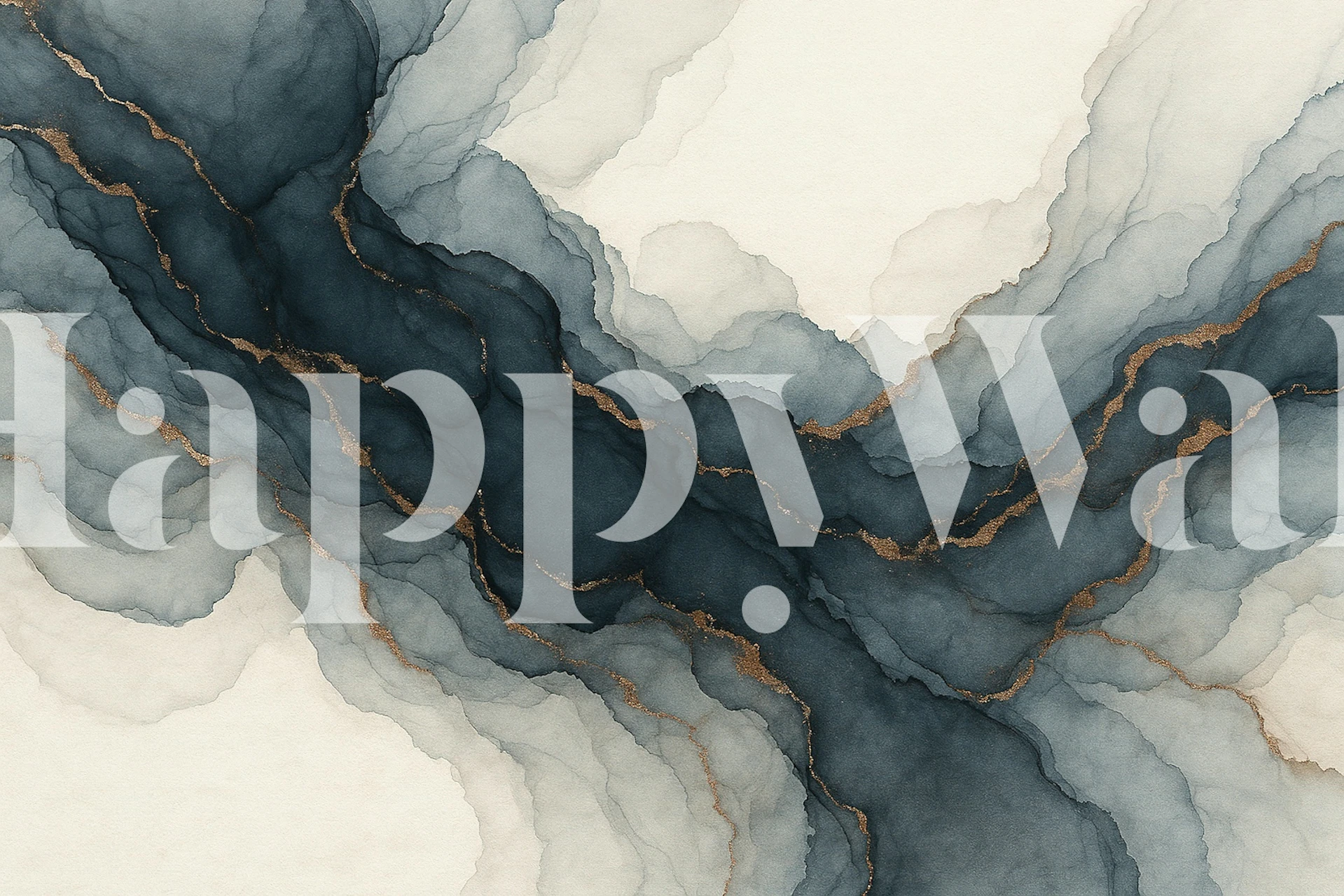 Slate Copper Mineral Flow wallpaper