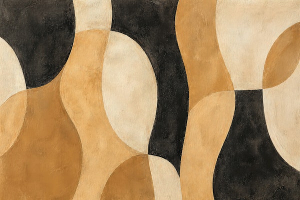 Earthy Flow Abstract Elegance