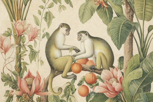 Botanical Monkeys Serenity