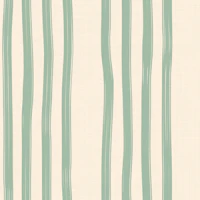 Soft Mint Brushstroke Stripes Large tapete