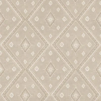 Jaipur Rhythm taupe brown cream neutral boho tapete