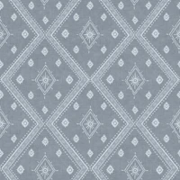Jaipur Rhythm dusty blue grey boho geometric tapete